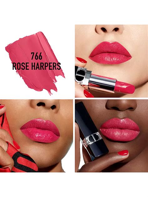 rouge dior rose harper's|christian dior icone.